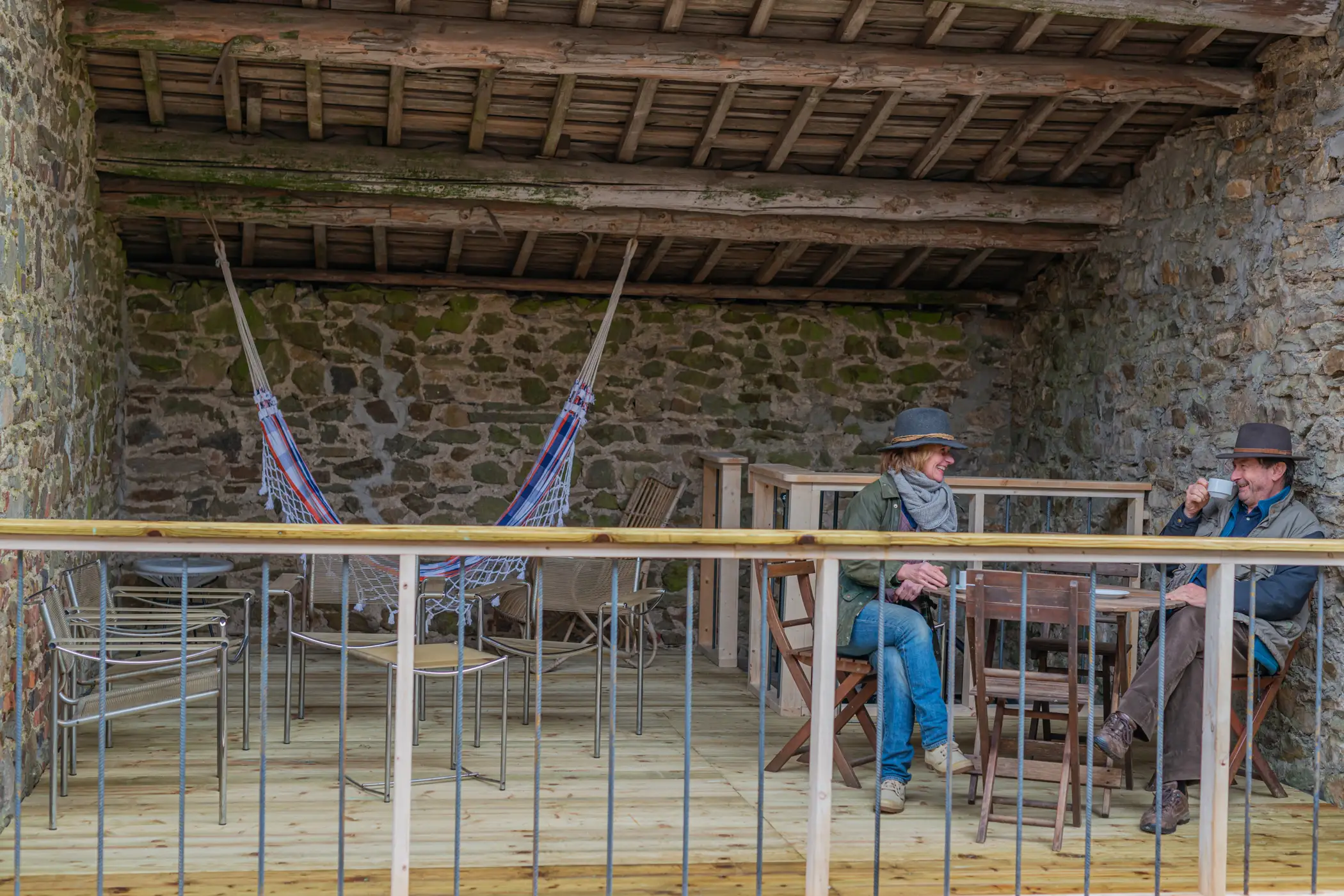 Cottage for 7 people in Manhay Altitude 445 : B&B Le Repos du Nomade